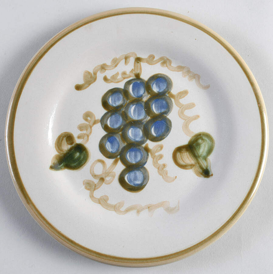 Vintage (Green Band) Luncheon Plate by Louisville-1