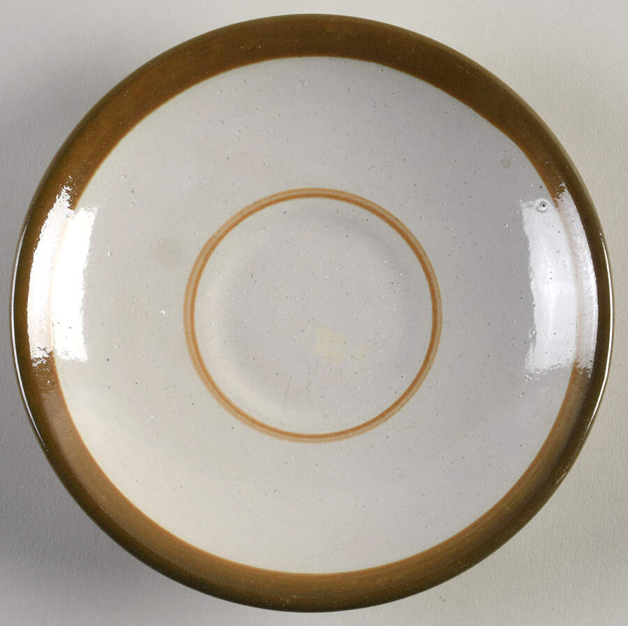 Vintage (Green Band) Saucer for Oversized Cup by Louisville-1
