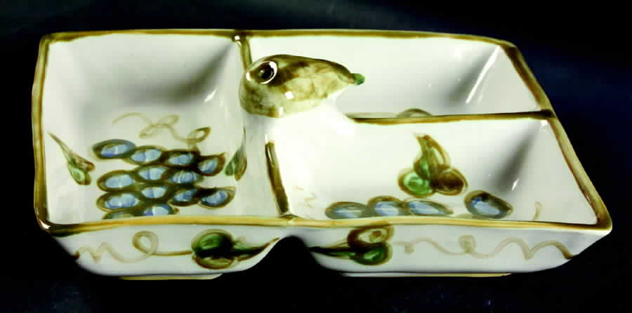 Vintage (Green Band) 3-Part Relish by Louisville-1