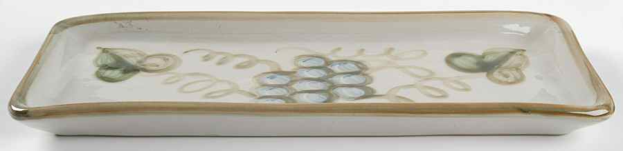 Vintage (Green Band) Bread Tray by Louisville-1