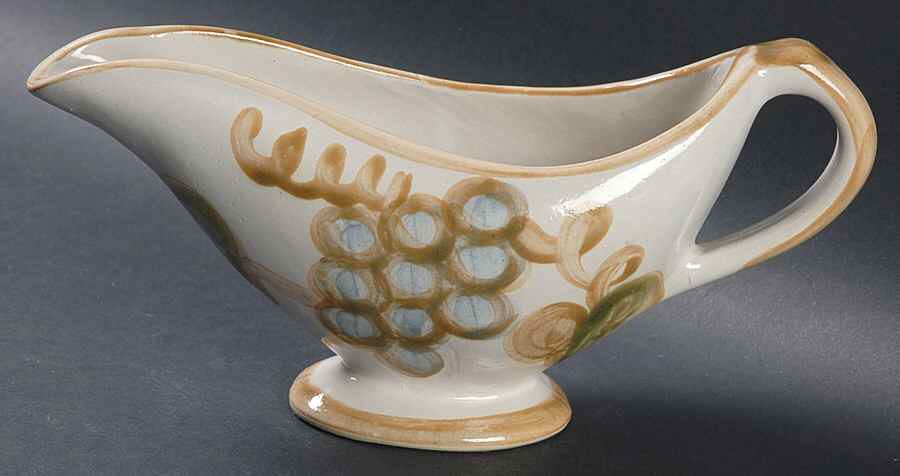 Vintage (Green Band) Gravy Boat by Louisville-1