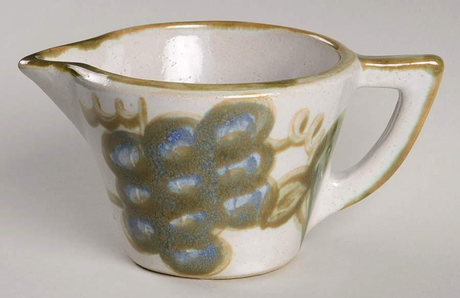 Vintage (Green Band) Creamer by Louisville-1