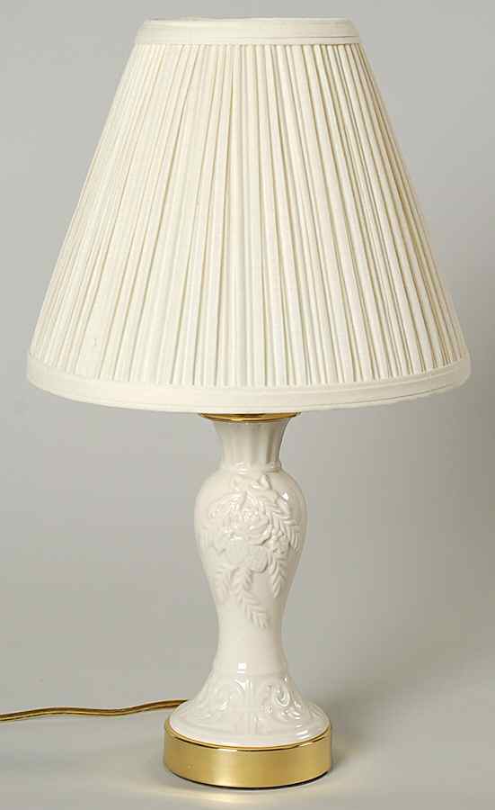 Winter Bouquet 11" Electric Lamp & Shade by Lenox-1