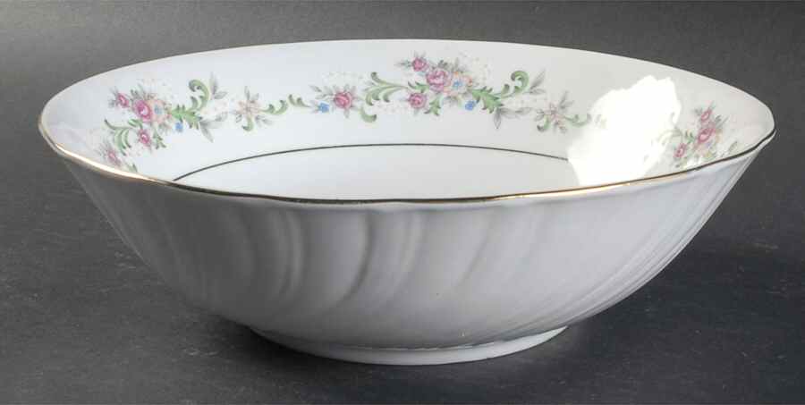 Clarabelle 9" Round Vegetable Bowl by Lynn's China-1
