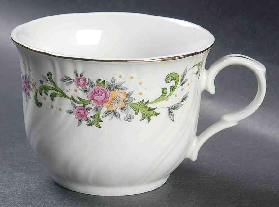 Clarabelle Flat Cup by Lynn's China-1
