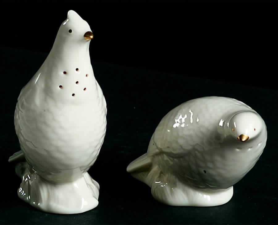 Gamebirds Collection Gold Beak Salt & Pepper Set by Lenox-1