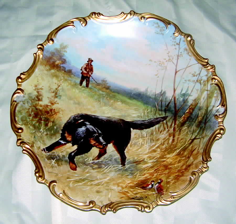 LIM153 Dinner Plate by Limoges-French-1