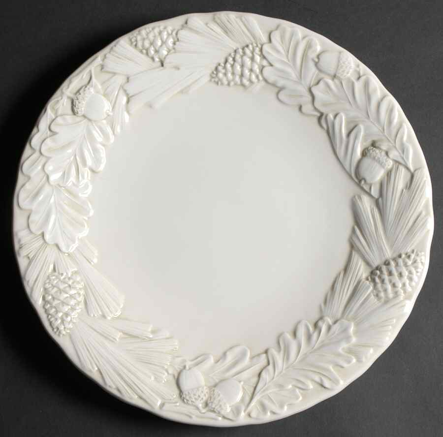 Pine Oak Dinner Plate by La Ceramica VBC-1
