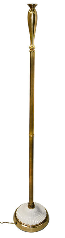 Tracery Collection 70" Electric Lamp No Shade by Lenox-1