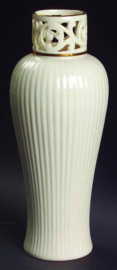 Tracery Collection 6" Pierced Bud Vase by Lenox-1