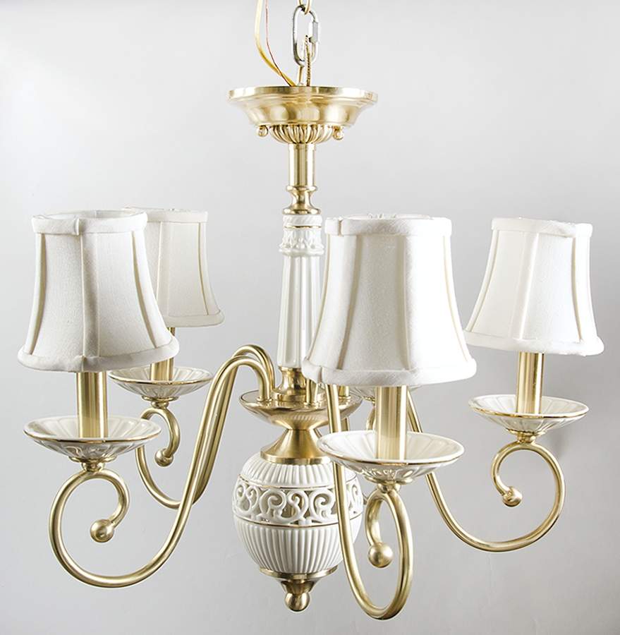 Tracery Collection 5 Light Chandelier by Lenox-1