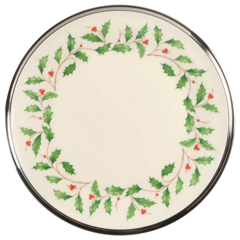 Holiday Platinum Bread & Butter Plate by Lenox-1