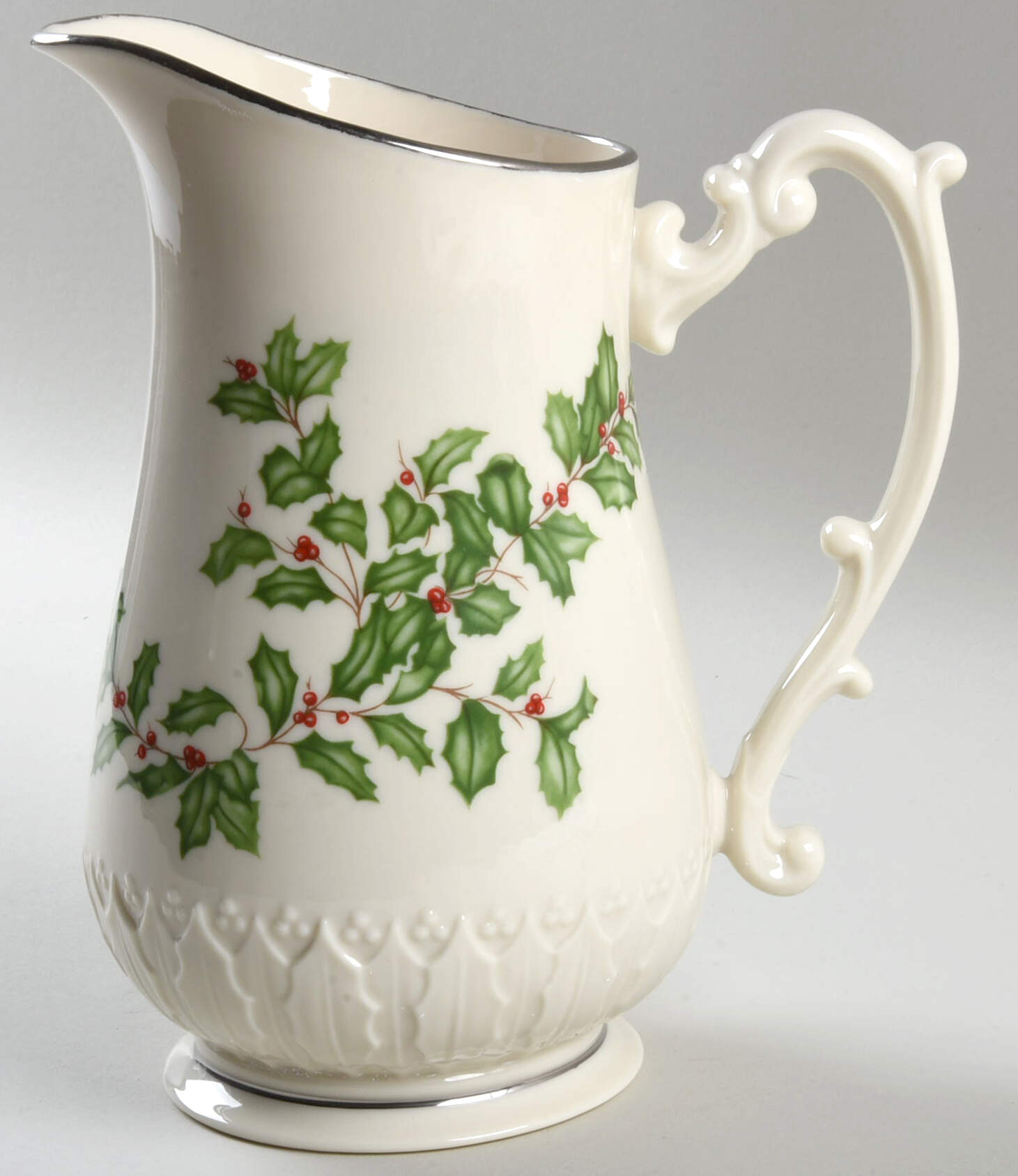 Holiday Platinum 32 Oz Pitcher by Lenox-1