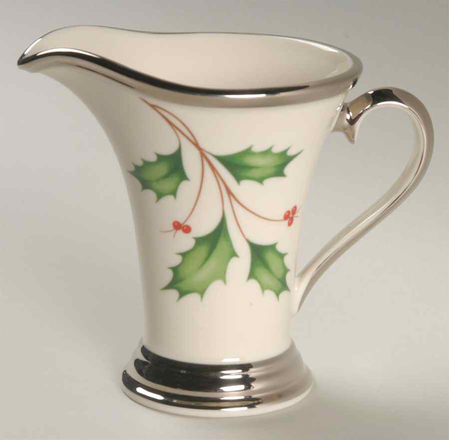 Holiday Platinum Creamer by Lenox-1