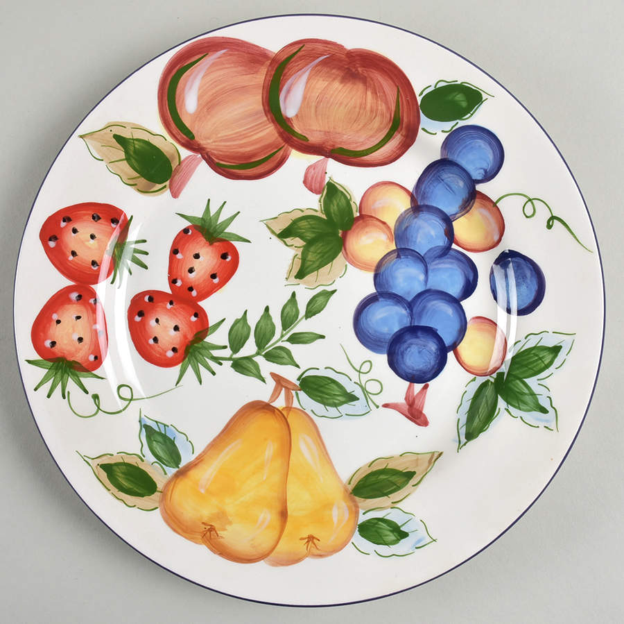 Fruit Parfait Salad Plate by Lynn's China-1