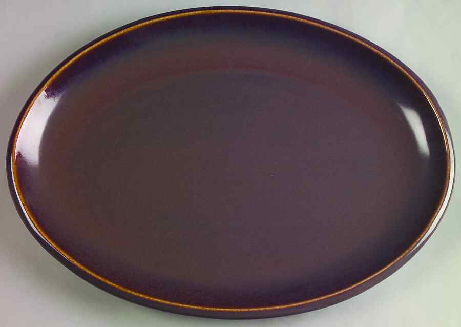 Agate 14" Oval Serving Platter by Lynn's China-1