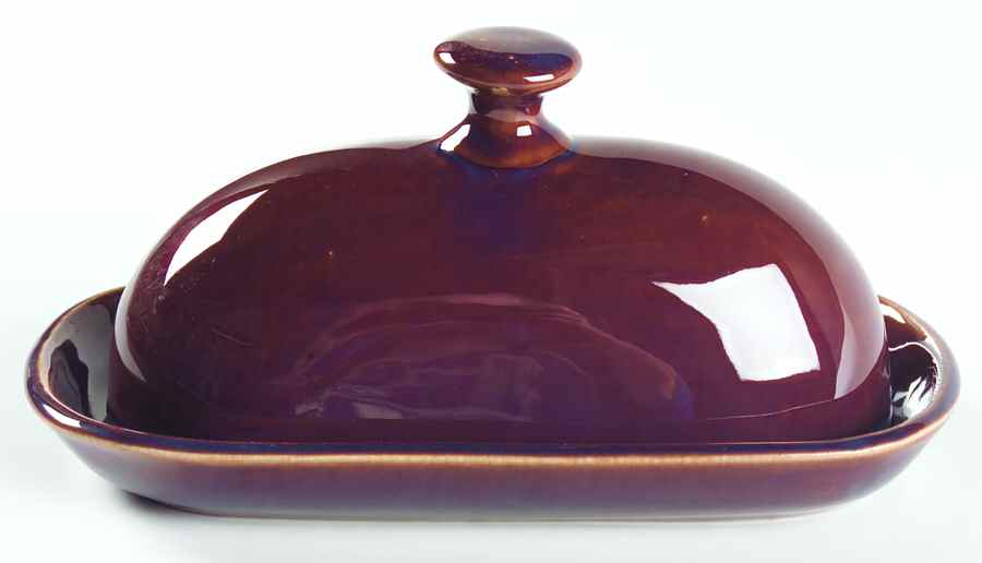 Agate 1/4 Lb Covered Butter by Lynn's China-1