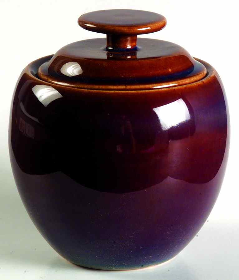 Agate Sugar Bowl & Lid by Lynn's China-1
