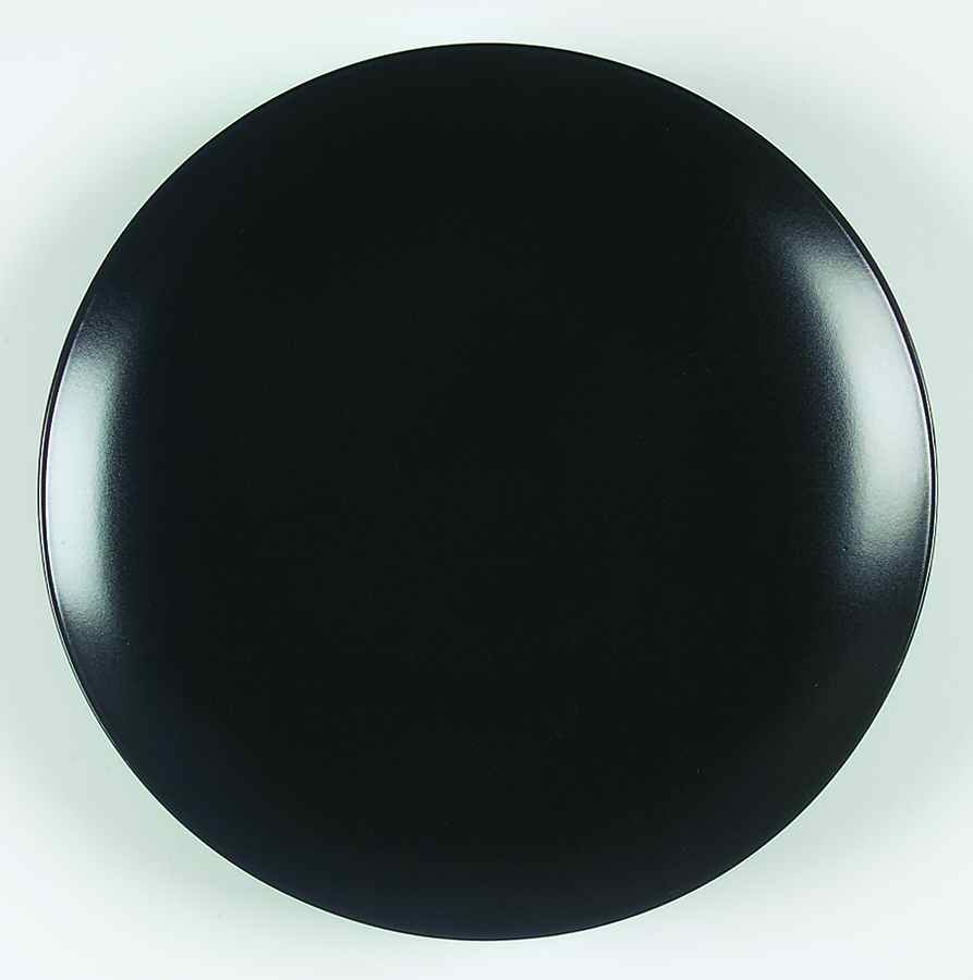 Black Sand Dinner Plate by Lynn's China-1