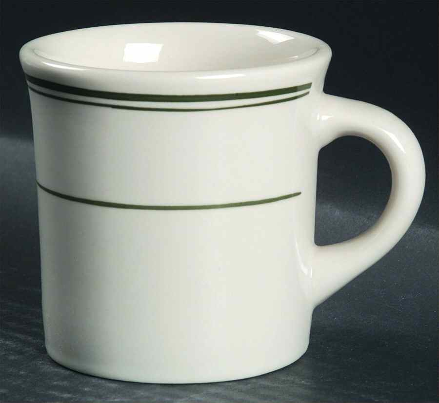 Green Band Mug-No Backstamp by Lynn's China-1