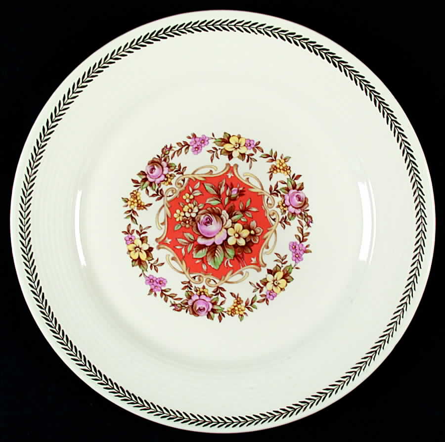 Buddha (Triumph Shape) Luncheon Plate by Limoges-American-1