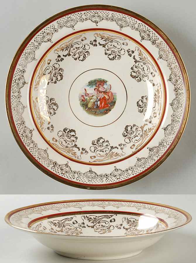 LP18 Rim Soup Bowl by La Petite China-1