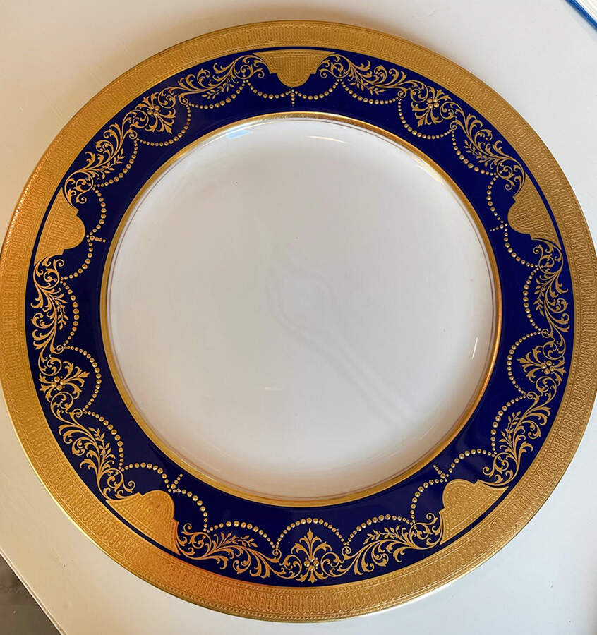 L71A Cobalt Dinner Plate by Lenox-1