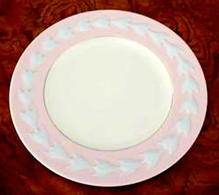 Cecille Pink Luncheon Plate by Lenox-1