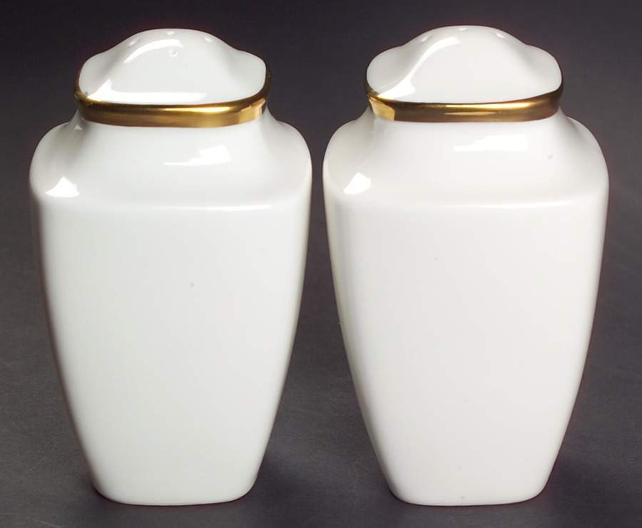 Eternal White Square Salt & Pepper Set by Lenox-1