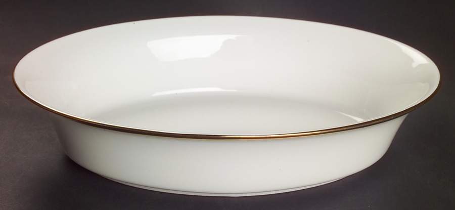 Eternal White 10" Oval Vegetable Bowl by Lenox-1