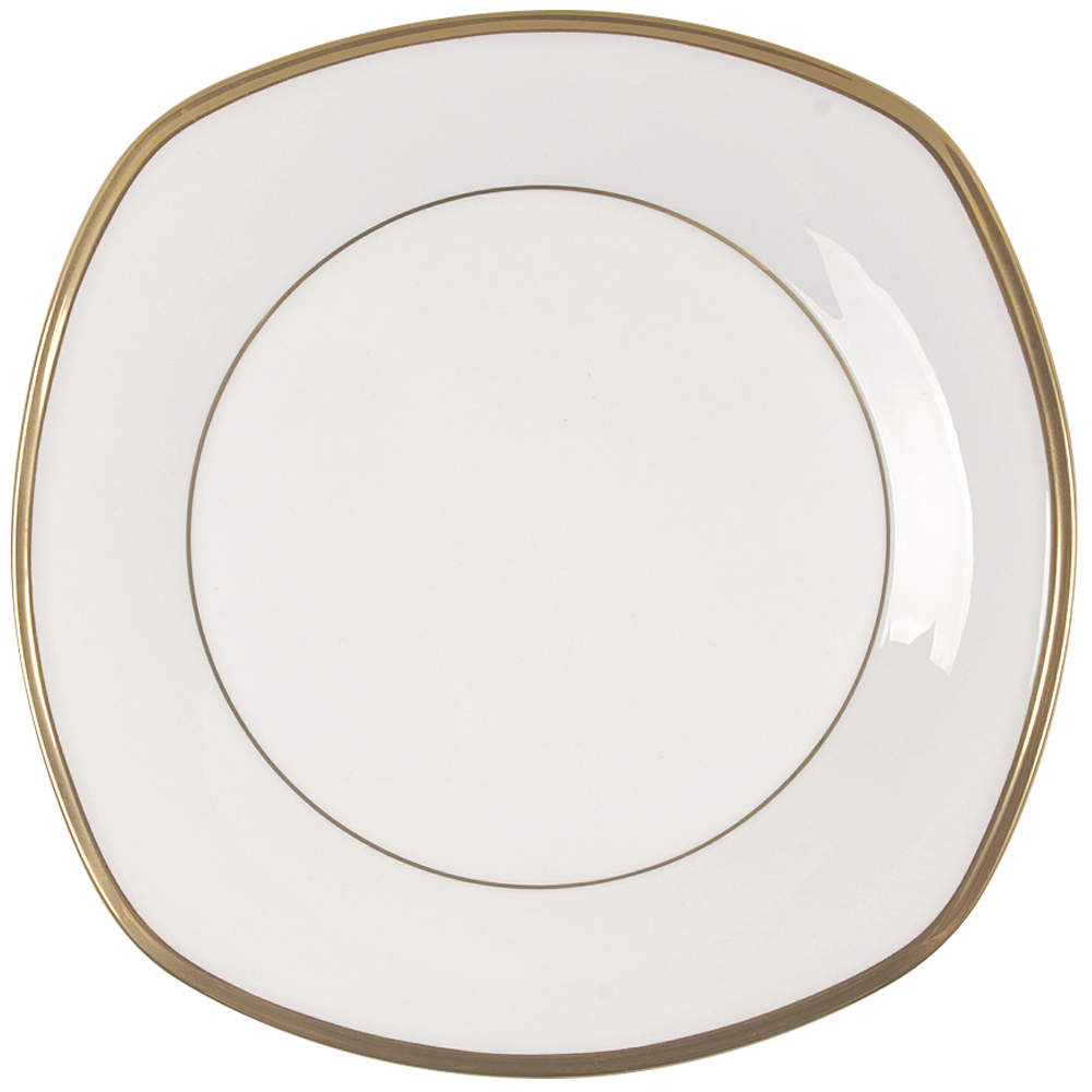 Eternal White Square Salad Plate by Lenox-1