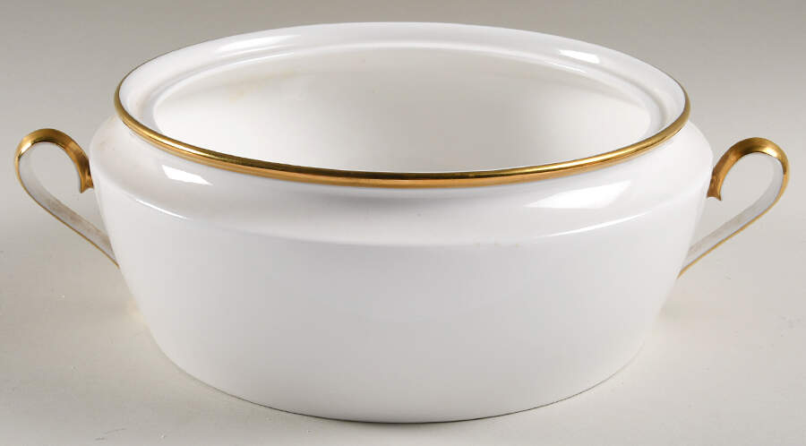 Eternal White Round Vegetable No Lid by Lenox-1