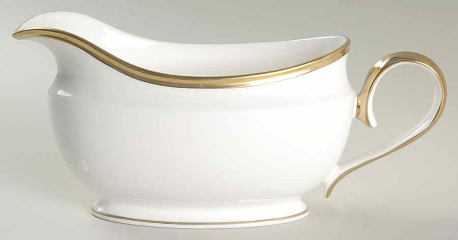 Eternal White Gravy Boat by Lenox-1