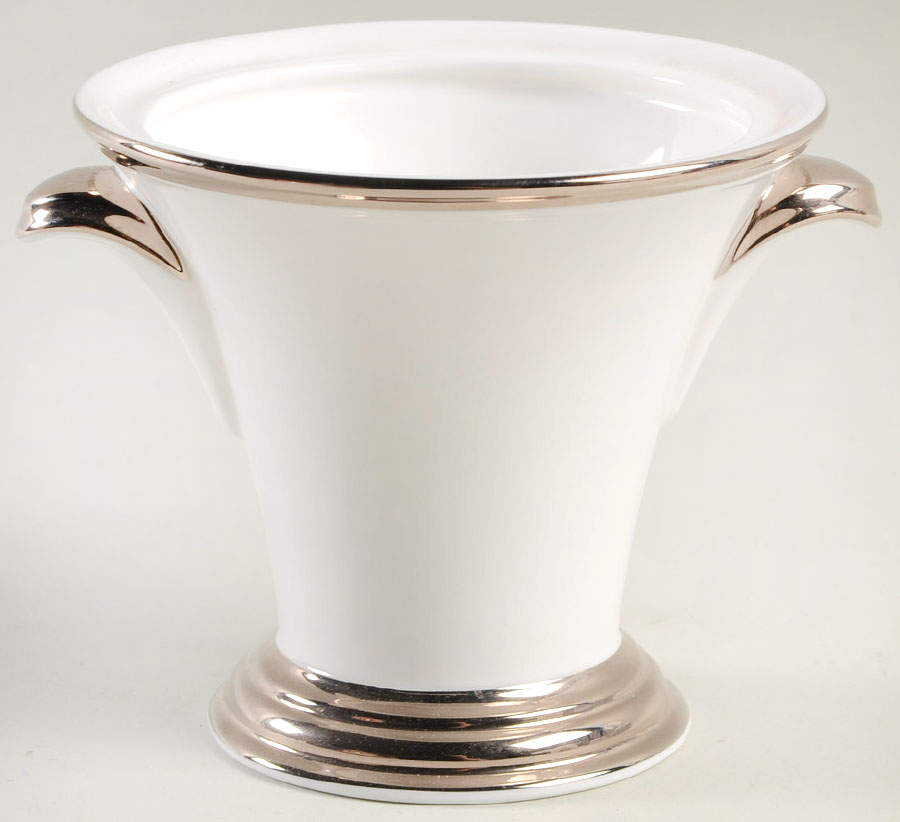 Solitaire White Sugar Bowl No Lid by Lenox-1