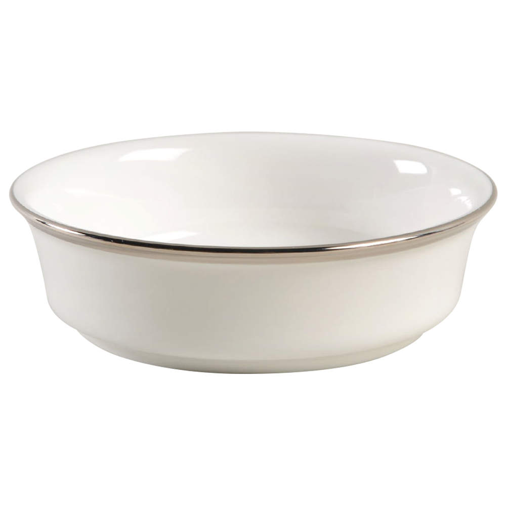 Solitaire White Fruit/Dessert (Sauce) Bowl by Lenox-1