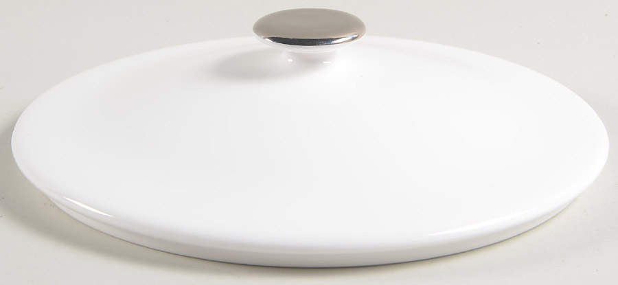 Solitaire White Lid for Round Vegetable by Lenox-1