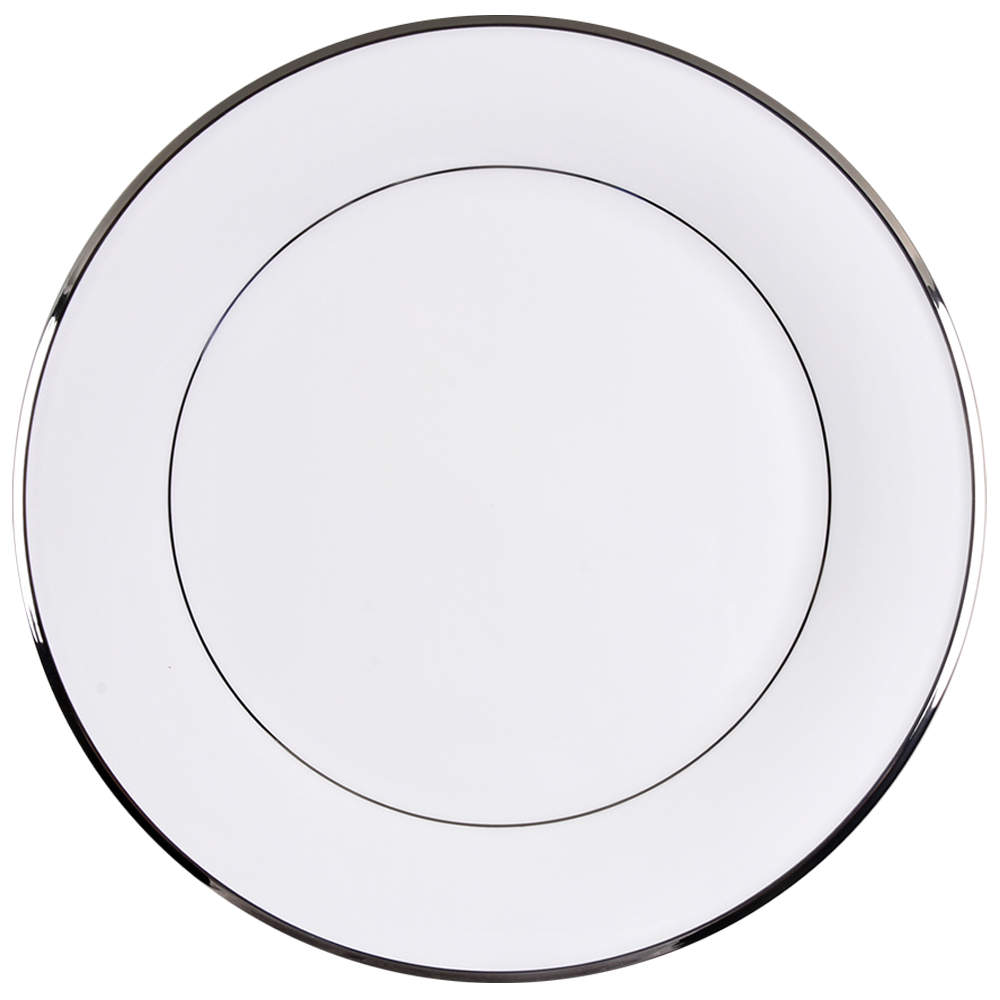 Solitaire White Service Plate (Charger) by Lenox-1
