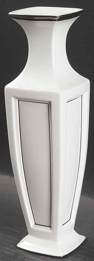 Solitaire White 9" Bud Vase by Lenox-1