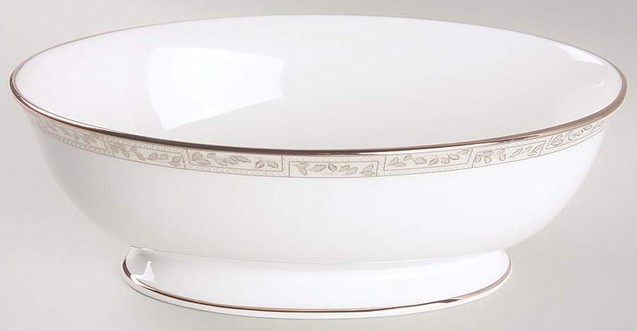 Kensington Square 9" Oval Vegetable Bowl by Lenox-1
