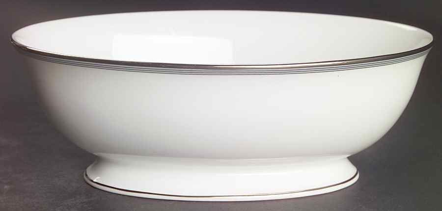 Columbus Circle 9" Oval Vegetable Bowl by Lenox-1