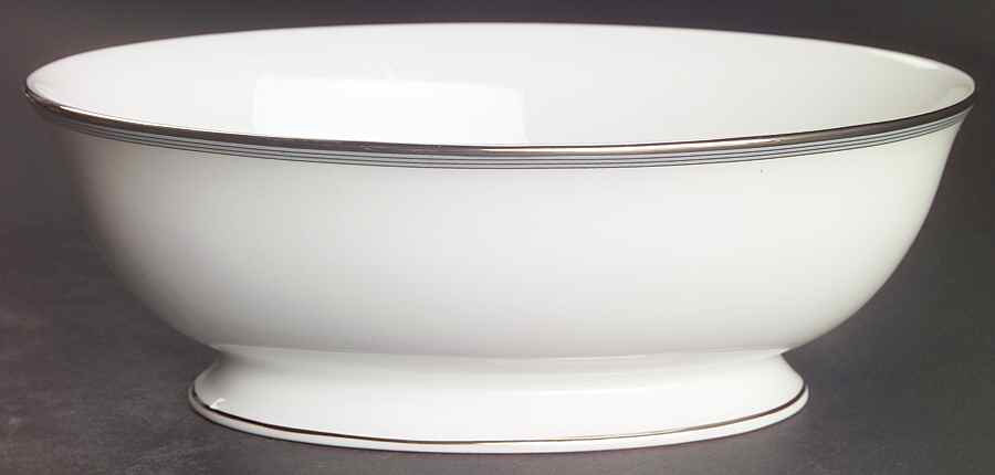 Columbus Circle 9" Oval Vegetable Bowl by Lenox-1
