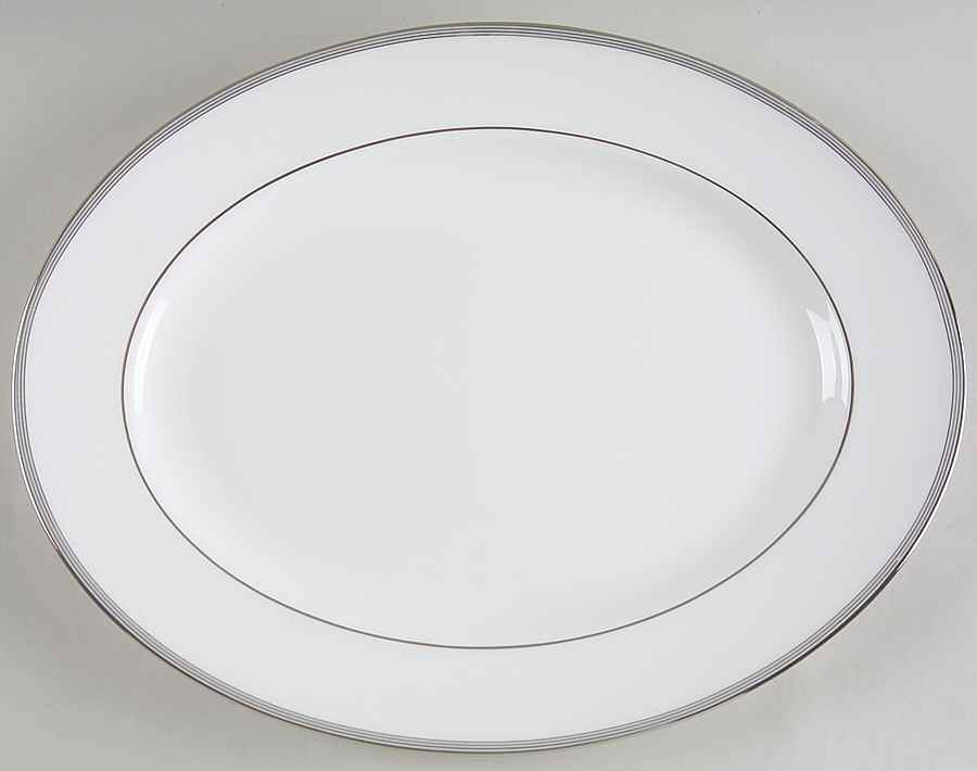 Columbus Circle 13" Oval Serving Platter by Lenox-1