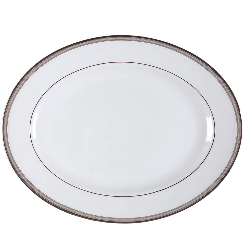 Murray Hill 13" Oval Serving Platter by Lenox-1