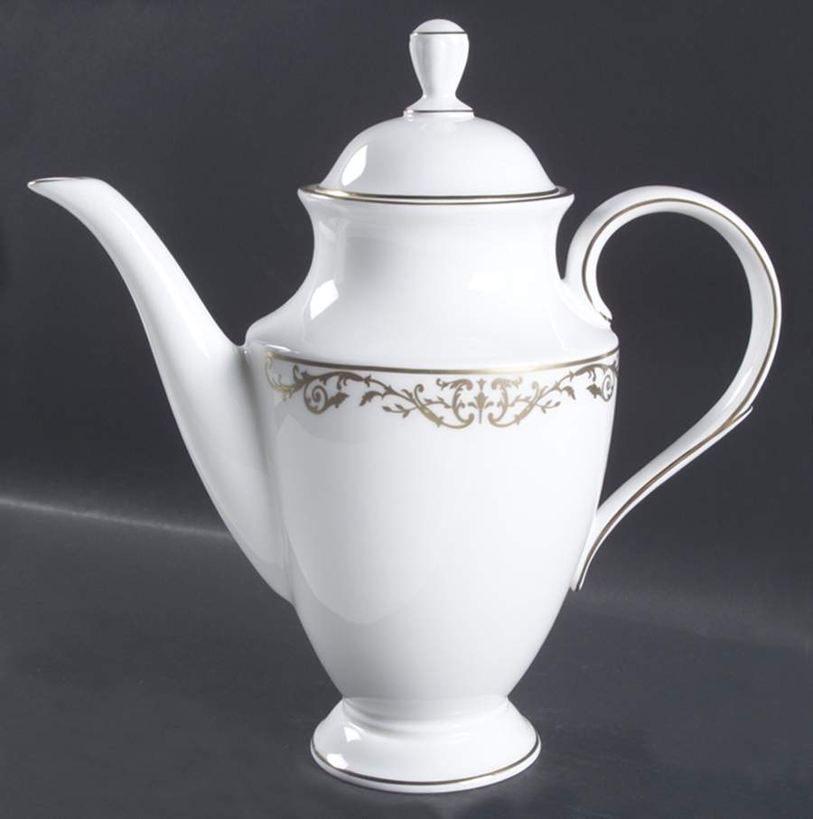Coronet Gold Coffee Pot & Lid by Lenox-1