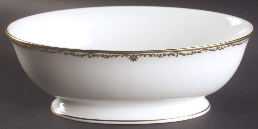 Coronet Gold 9" Oval Vegetable Bowl by Lenox-1