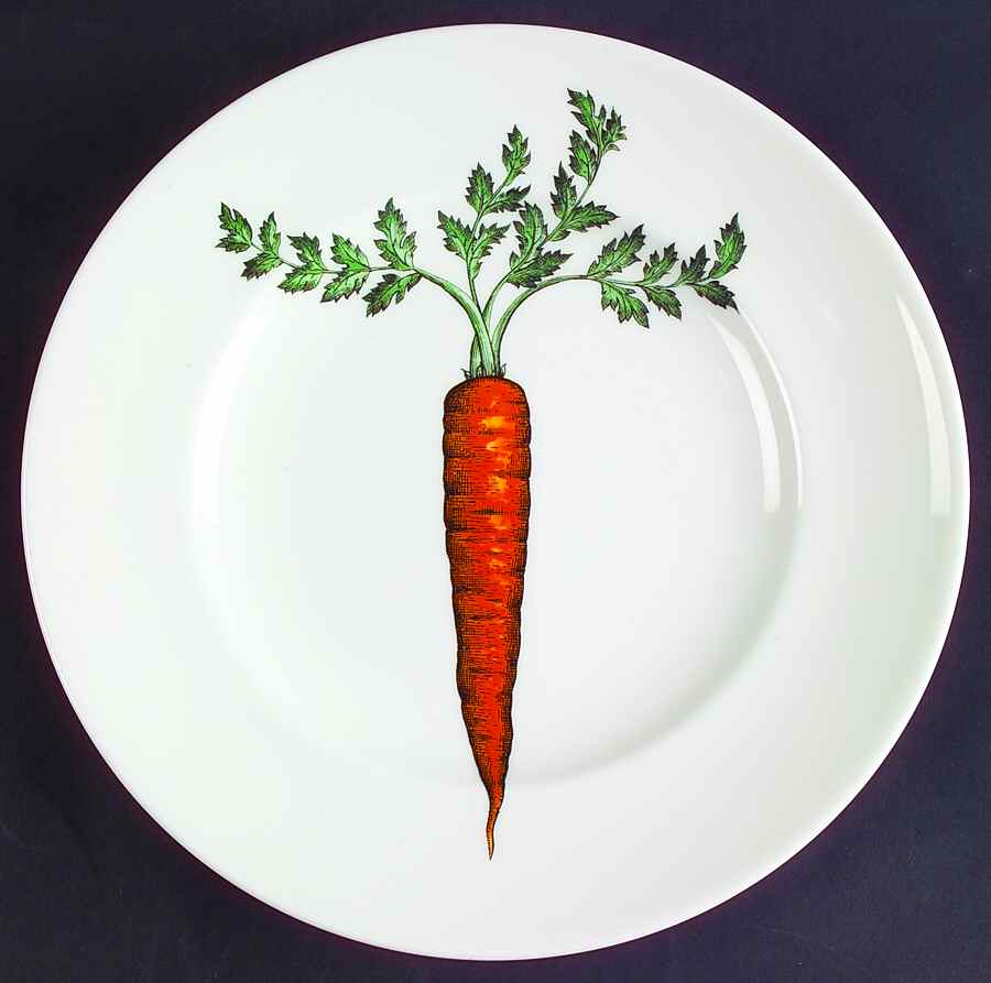 Continental Dining Carrot Luncheon/Salad Plate by Lenox-1