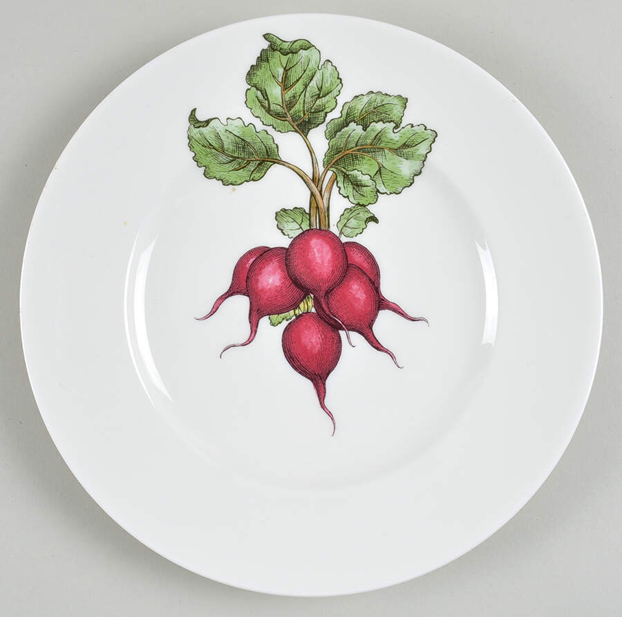 Continental Dining Radish Luncheon/Salad Plate by Lenox-1