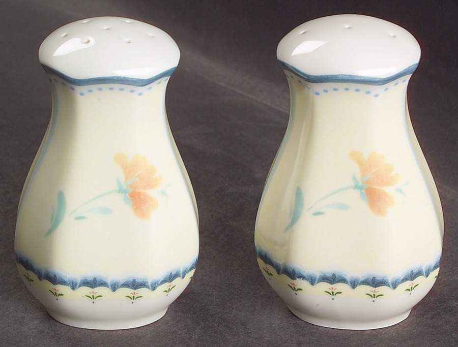 Provencal Blossom Salt & Pepper Set by Lenox-1