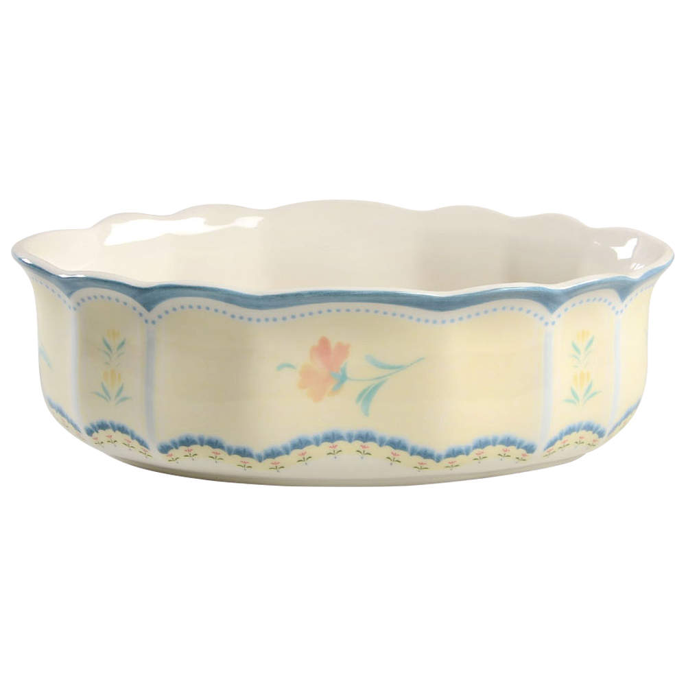 Provencal Blossom 9" Oval Vegetable Bowl by Lenox-1