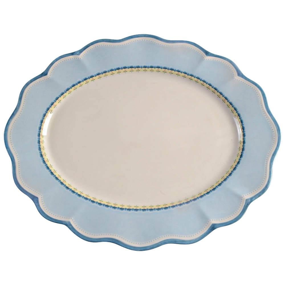 Provencal Sky 16" Oval Serving Platter by Lenox-1